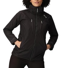 Regatta Giacca da Donna Impermeabile Winter Calderdale Nera Taglia 52 Cod RWP...