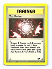 Max Revive 117/132 Uncommon Gym Challenge Pokemon Unlimited Near Mint