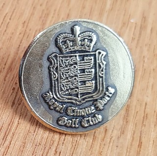 Marcador de pelotas de golf vintage Royal Cinque Ports Golf Club...