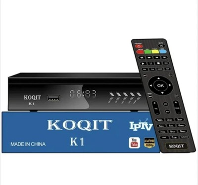 Koqit K1 DVB-S2 Digital Satellite Receiver IPTV HD Set Top Box USB PVR