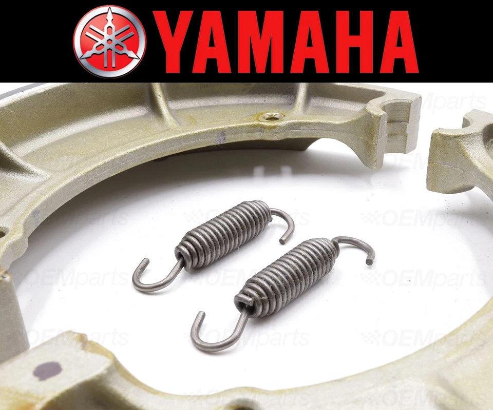 Set of (2) Yamaha REAR Brake Shoes and Springs #3DR-W253E-00-00 - Image 2 of 4