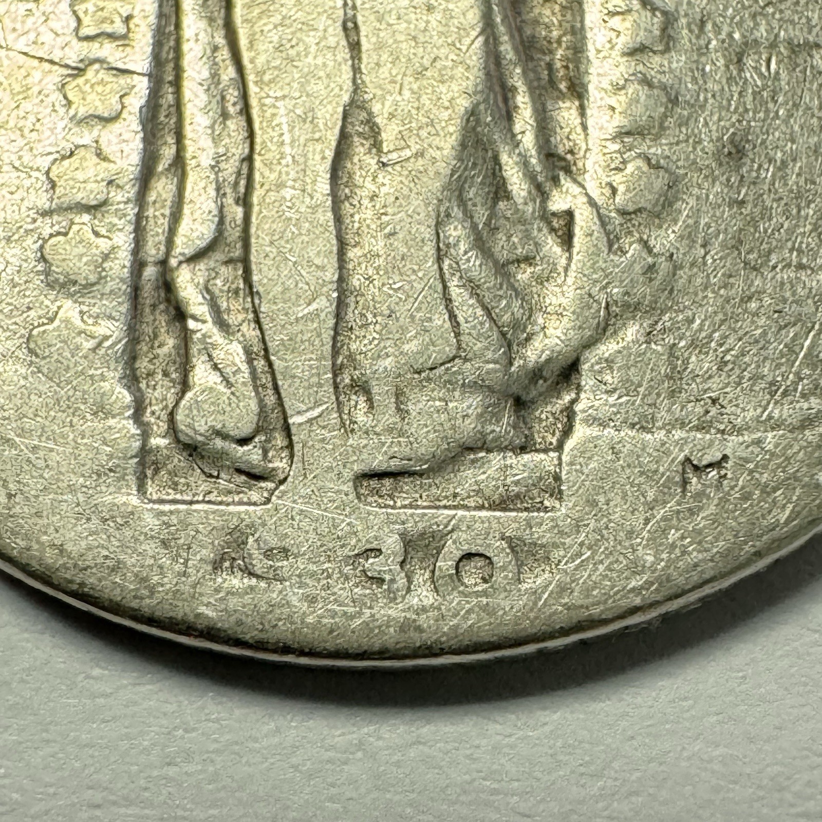 1930 Standing Liberty Quarter 25 Cent Silver US Coin