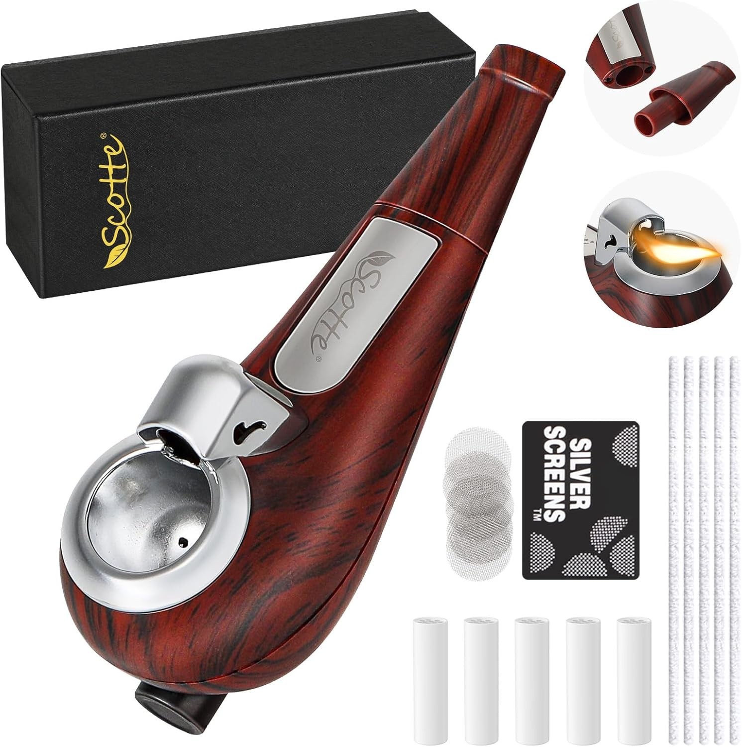 Compact Detachable Metal Gift Set