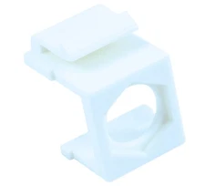 Wallplate: Keystone Jack - Hexagon Hole Insert  White EACH