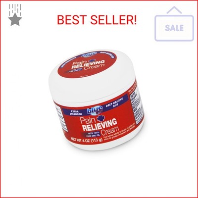 Blue Goo Pain Relieving Cream   Relief for Back/Neck Pain, Sports-Related Muscle