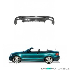 Duplex Diffusor Performance Stoßfänger hinten für BMW 1er E82 E88 mit M-Paket