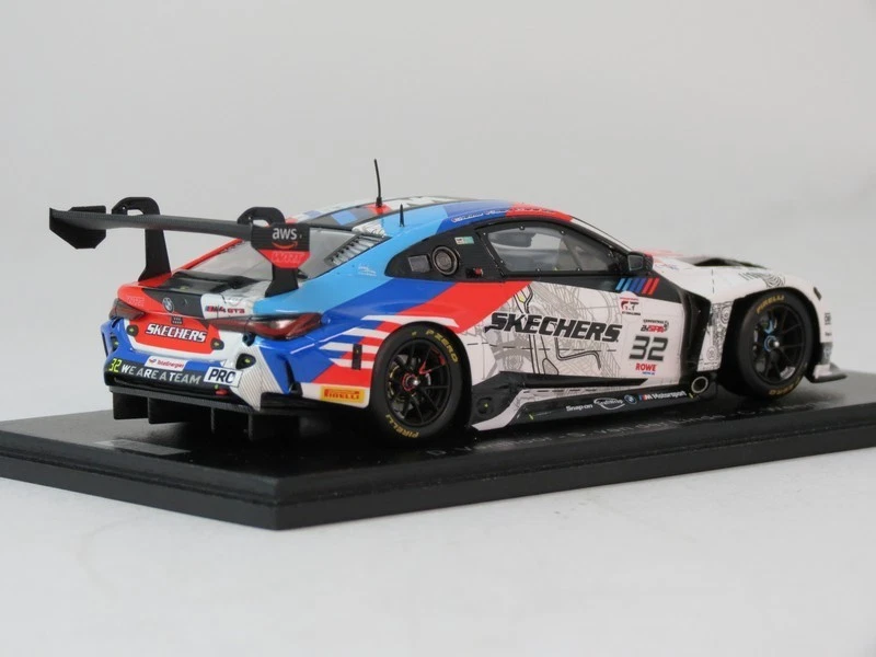Spark BMW M4 GT3 #32 Team WRT - 3rd 24h Spa 2024 1/43 SB780 - Immagine 2 di 4