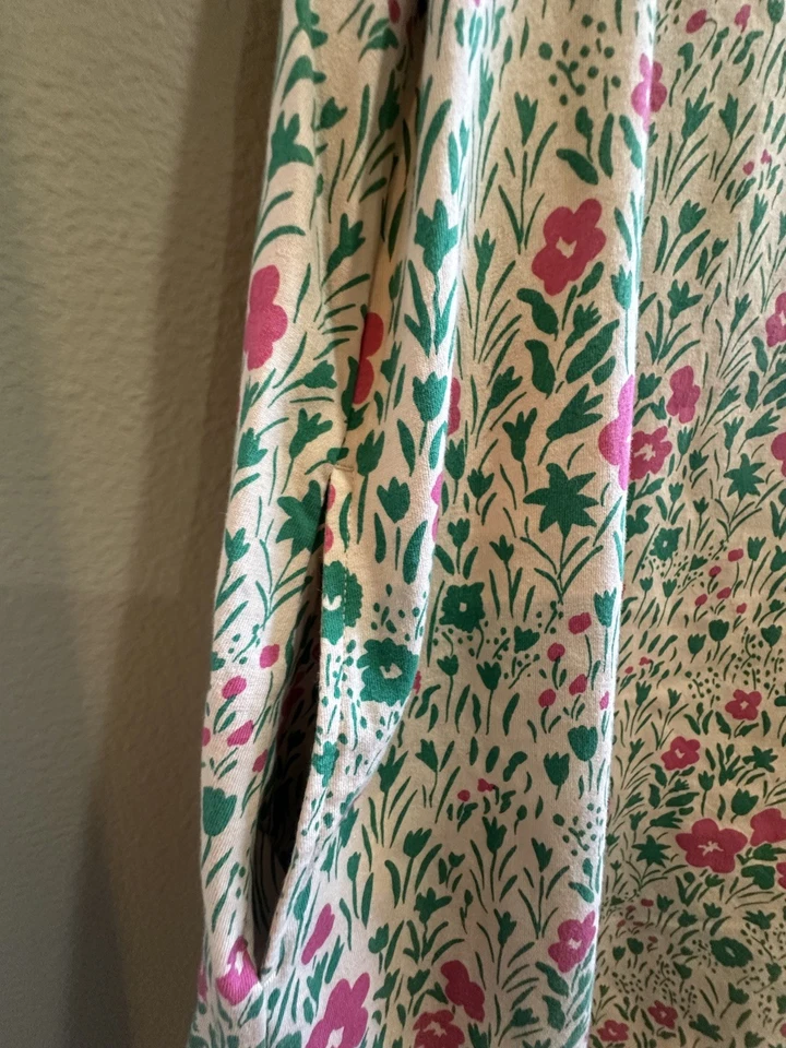 Vestido Marimekko Uniqlo Floral Algodón Sin Mangas Niñas 11-12 Foto 4 de 4