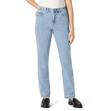 AMAZON ESSENTIALS WOMEN'S JEANS SIZE 14 ICED BLUE LIGHT WASH
