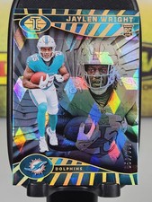 2024 Panini Illusions #56 Jaylen Wright Cubic Trophy Collection #/399