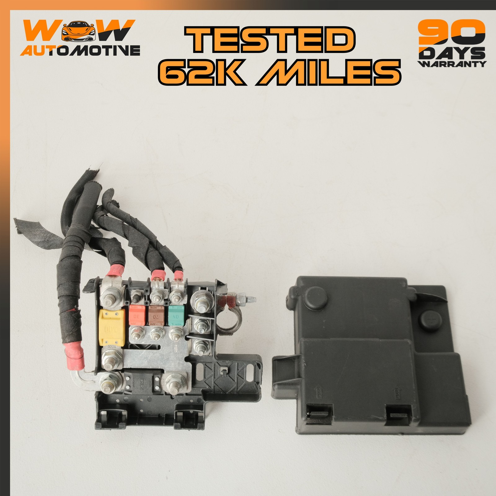 08-19 MASERATI GRANTURISMO S FUSE RELAY BOX JUNCTION TERMINAL CONNECTOR OEM