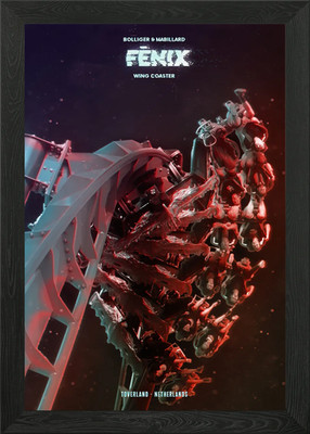Fenix gerahmtes Wandbild Poster Leinwanddruck Bild