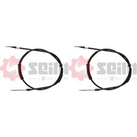 2X Seim Handbremsseile Passend FüR Ford Mondeo Scheibenbremse