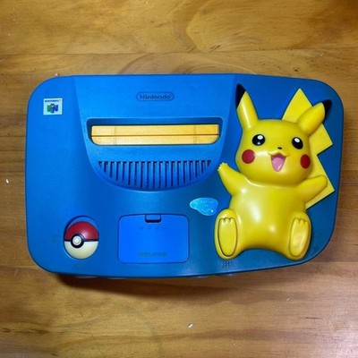 Nintendo 64 Pokémon Pikachu Edition Console - Blue (NUS-101