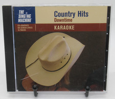 THE SINGING MACHINE - COUNTRY HITS DOWNTIME KARAOKE MUSIC CD, 16 TRKS, VOCALS 