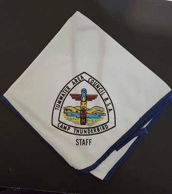 Camp Thunderbird Staff Neckerchief, Tumwater Area Council, BSA