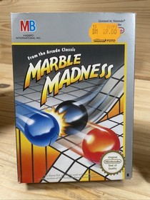 NES Spiel &bull; Marble Madness &bull; Mit OVP + Anleitung + Case &bull; Nintendo #B16