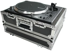 Harmony HC1200E Flight DJ Turntable Custom Case fits Audio Technica AT-LP1240