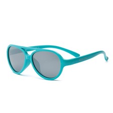 Real Kids Shades Sky Aviator Sunglasses, UV Protection, Youth 7 , Aqua
