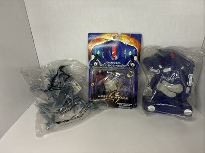 New Lost In Space Toy Bundle Puppet Robot Future Smith Dr Smith Figure Vintage