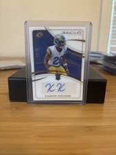 2024 Panini Immaculate Kamren Kinchens #RA-KKS /99 Autograph Rams Rookie