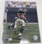 Reggie Bush Signed Football Photo 8 x 10 Autograph New Orleans Saints #25