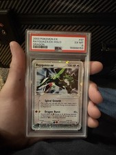2003 POKEMON EX DRAGON #97 RAYQUAZA EX-HOLO PSA 6 with swirl!!!💫  on eBay