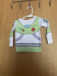 Disney Toy Story Buzz Lightyear Pajamas Shirt Size 12 Months