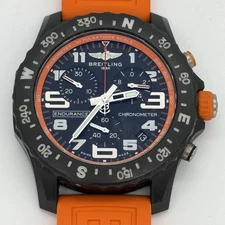 Breitling Endurance Pro Black & Orange Chronograph 44mm Quartz Watch X82310
