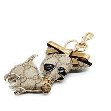 NO TARIFF Gucci Key Ring Browns 4754390