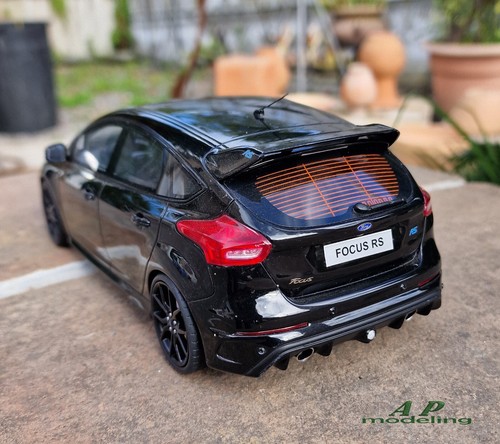modellino auto scala 1/18 ford focus rs modellini in resina della otto mobile - Foto 10 di 10