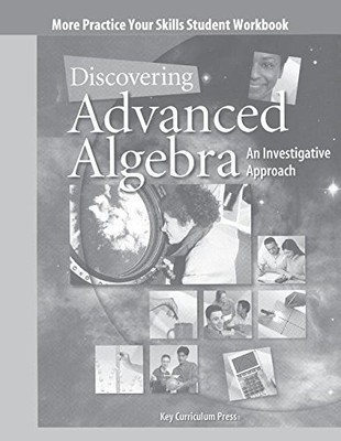 DISCOVERING ADVANCED ALGEBRA: AN INVESTIGATIVE APPROACH, By Abby Tanenbaum *NEW*
