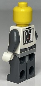 LEGO AT-AT Driver (Minifigure, SW0102, Authentic, Star Wars, 4483, No Helmet)