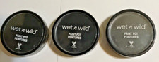 Wet N Wild Paint Pot Peintures 12969 Black Lot Of 3 Sealed