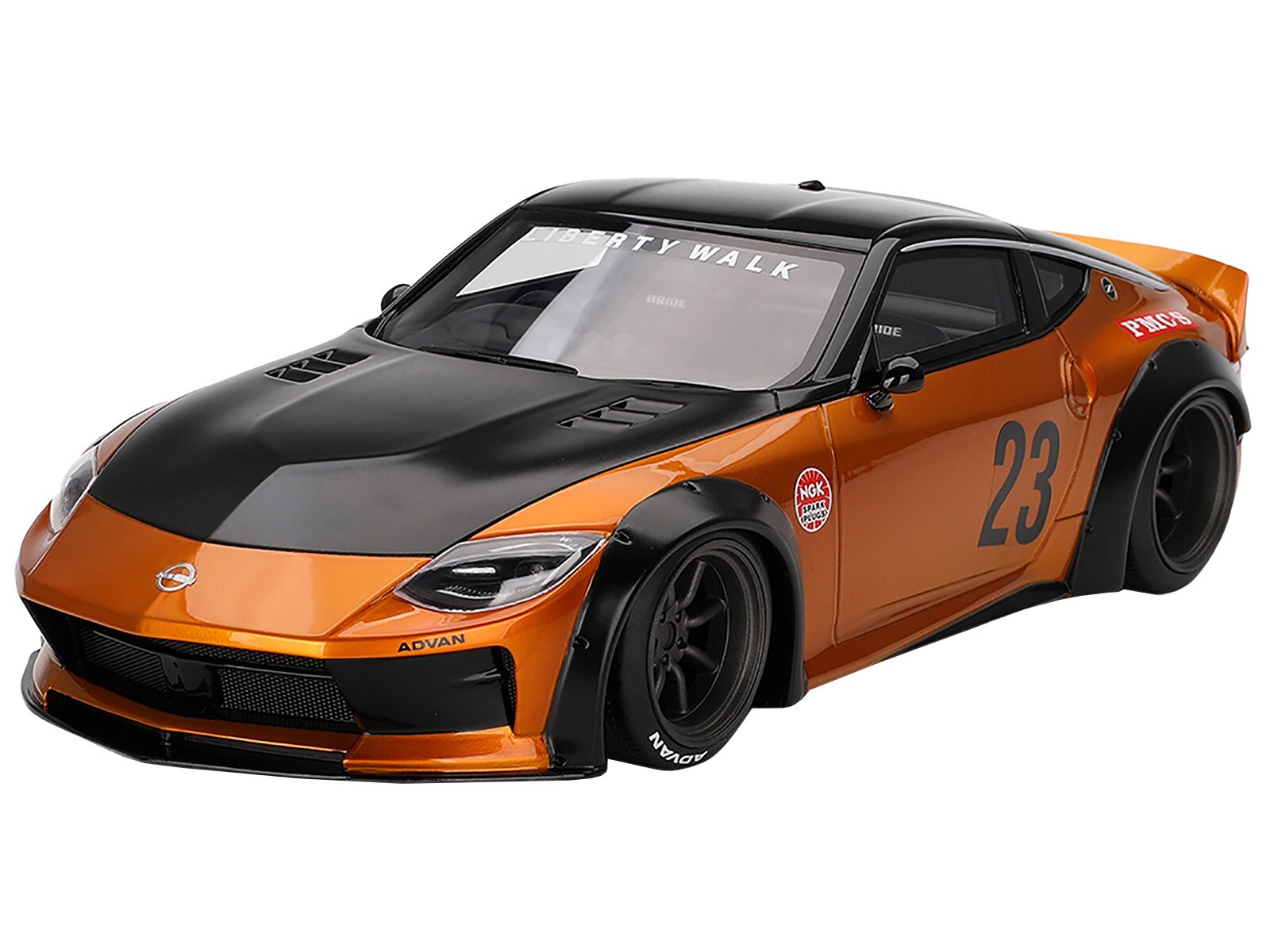 АВТОМОБИЛЬ МОДЕЛИ NISSAN Z RHD 23 LB-NATION WORKS ORANGE 118 ОТ TOP SPEED TS0581 24090₽