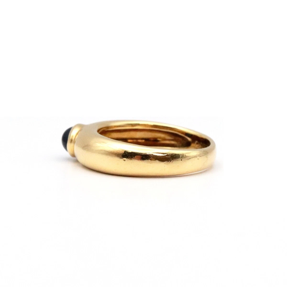 Chaumet Paris Vintage Anneau 18k Yellow Gold Sapphire Band Ring eBay