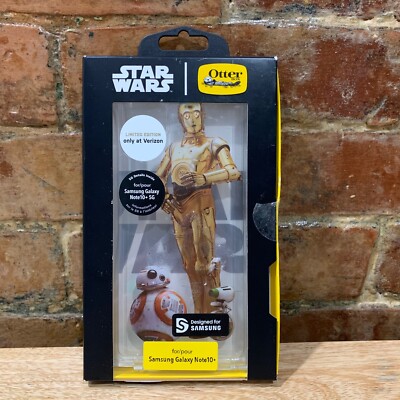 NEW Otterbox Star Wars Limited Edition Symmetry Case Samsung Note10+ CP3O & BB-8