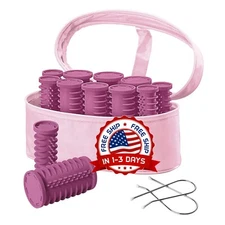 Hair Setters Hot Rollers Set Ionic Instant Heat Curlers Rulos De Pelo Bigudis US