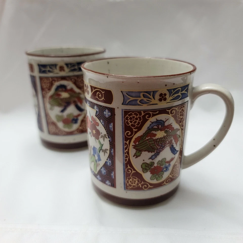 Juego de té de cerámica tradicional asiático con flor de dragón taza de porcelana vintage 2 Foto 3 de 4