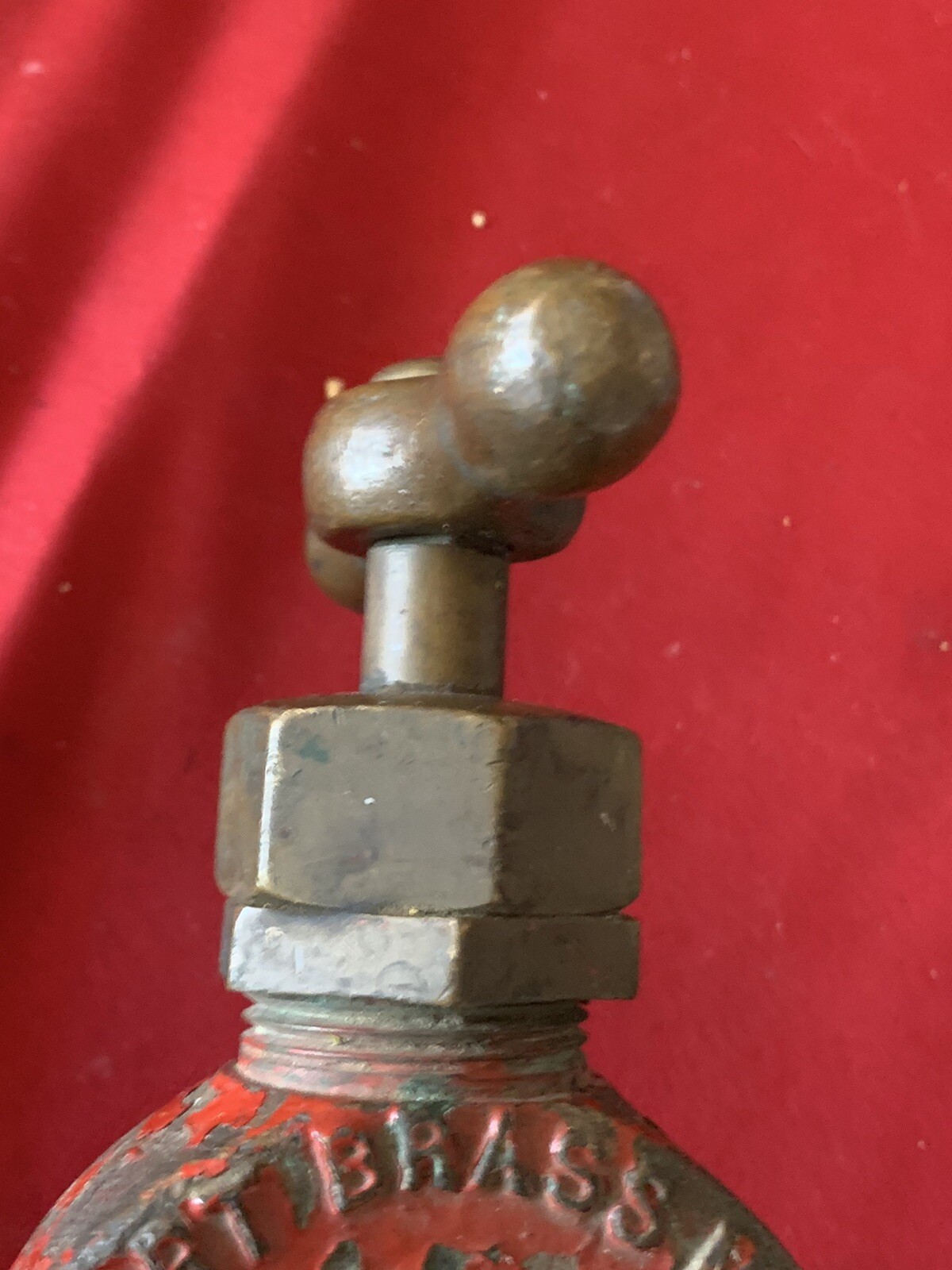 Vintage firefighters Elkhart Brass  Co. Fire Hydrant  Shut Off & Powhatten