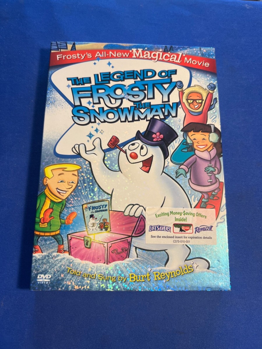 SnowMan　CD DVD The Legend of Frosty the Snowman (DVD) w/slip cover