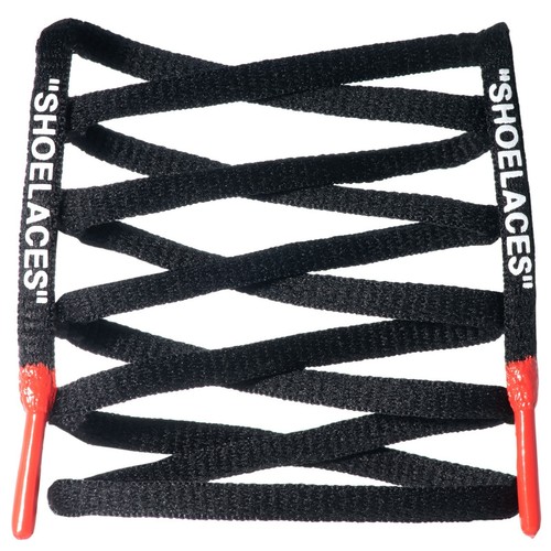 LitLaces - Off White Inspired - Printed "SHOELACES" with Silicone Tips - Oval - Picture 3 of 5