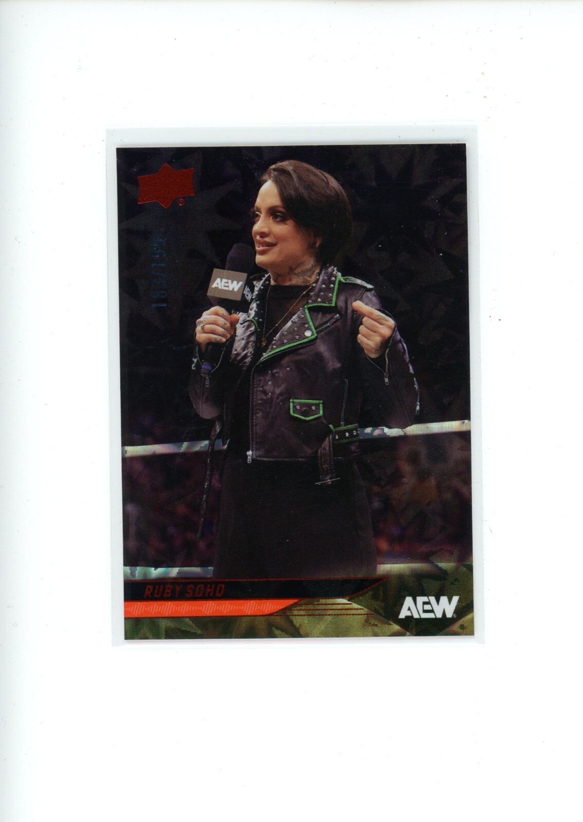2025 Upper Deck AEW Ruby Soho #51 Dynamite Parallel 183/199