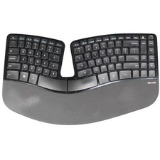 Microsoft Sculpt Ergonomic Keyboard Model 1559 Very Good Condition No USB Dongle