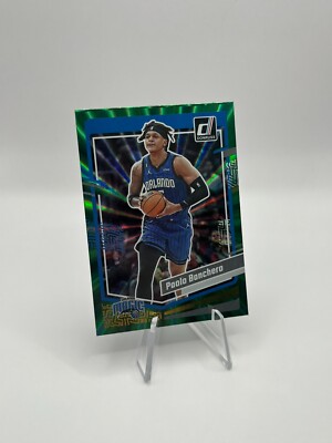 2023-24 Panini Donruss Paolo Banchero Green Laser #200 Orlando Magic