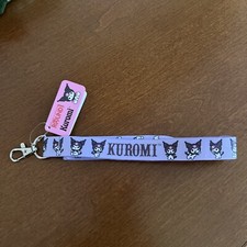 Kuromi Lanyard - Round 1 Exclusive - Sanrio - Light Purple and Black Colors