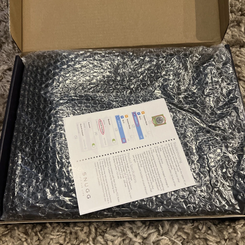 SNUGG iPad  Keyboard Pro 11 Wireless Bluetooth Keyboard Case Cover - Image 3 of 3