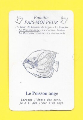 Card - Scare Me - The Angel Fish