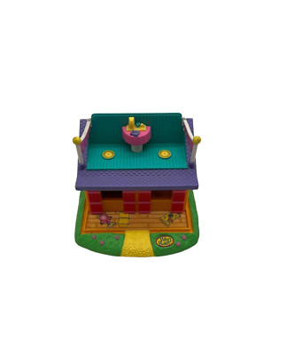 Mini Polly Pocket Pony Ride Reiterhof  Pokal  Pferd Bluebird 1998 unvollständig