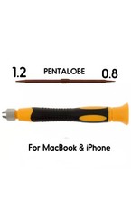 Dual Sided Pentalobe Star Screwdriver 0.8 1.2 P2 P5 MacBook iPhone Tool Open Scr